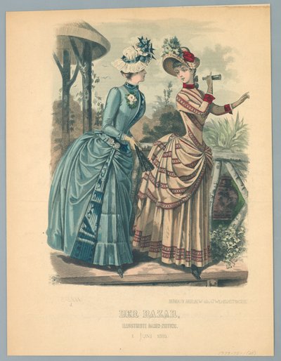 Prent (Frankrijk), juni 1885 door Unbekannt