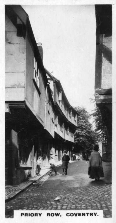 Priory Row, Coventry, West Midlands, ca. 1920s door Unbekannt