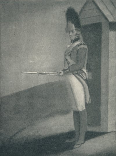 Soldaat, Grenadier Guards 1760, 1760 1909 door Unbekannt