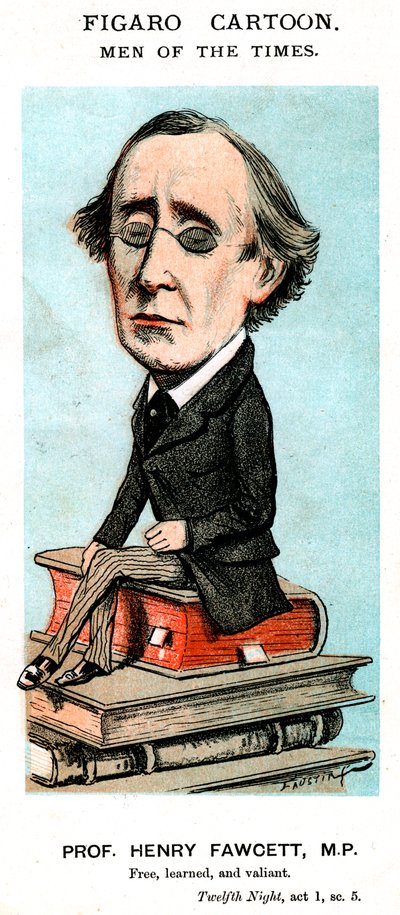Prof. Henry Fawcett, MP, 19e eeuw door Unbekannt