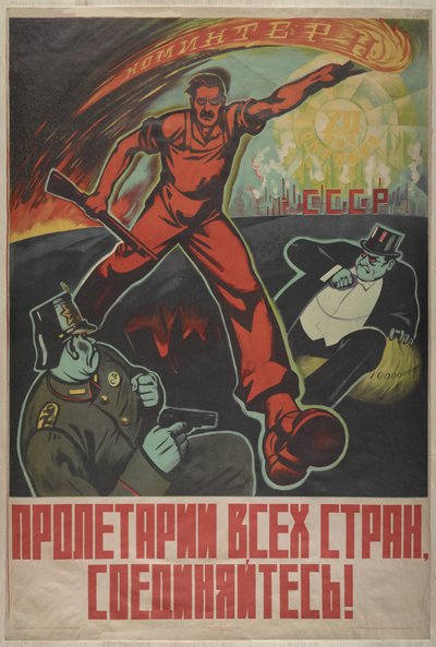 Proletariërs van alle landen, verenigt u!, 1929 door Unbekannt