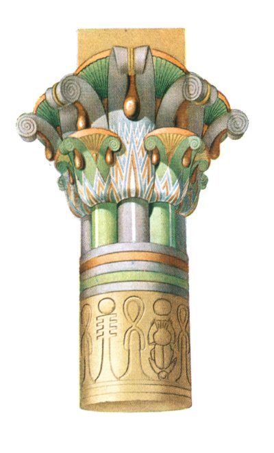 Ptolemaïsch-Romeins kapiteel uit Philae, Egypte, 1928 door Unbekannt