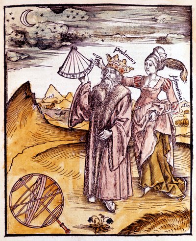 Ptolemaeus, Alexandrijnse Griekse astronoom en geograaf, 1508 door Unbekannt
