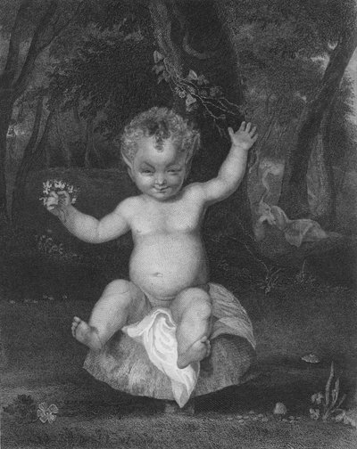 Puck, uit Een Midzomernachtsdroom, c19e eeuw door Unbekannt