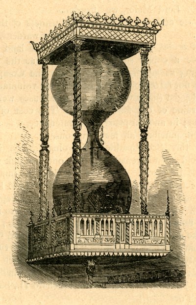 Preekstoel-zandloper, 1897 door Unbekannt