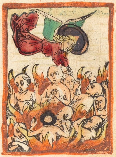 Vagevuur, c. 1480 door Unbekannt