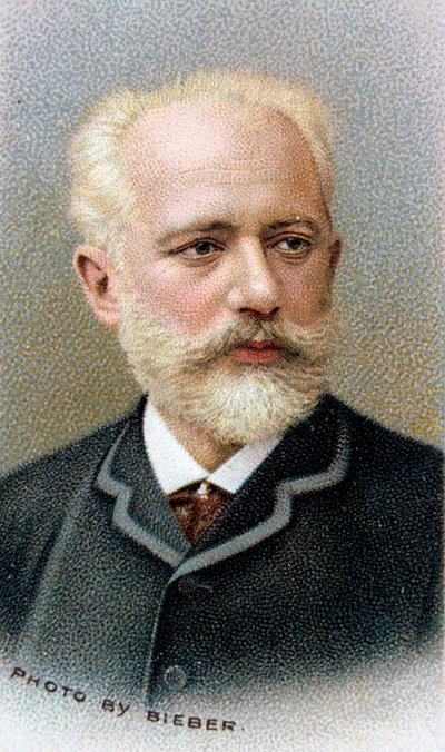 Pyotr Ilyich Tchaikovsky, 19e-eeuwse Russische componist, 1912 door Unbekannt