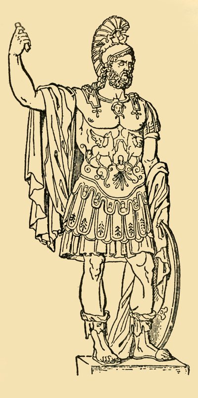 Pyrrhus, koning van Epirus door Unbekannt