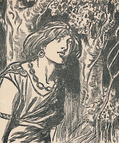 Koningin Boudica, ca. 1907 door Unbekannt