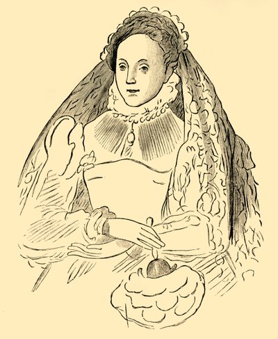 Koningin Elizabeth, 1881 door Unbekannt