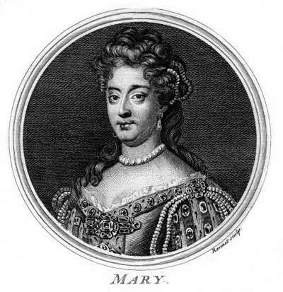 Koningin Mary II door Unbekannt