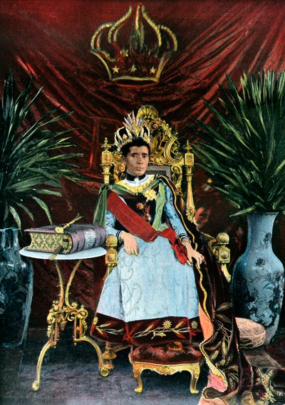 Koningin Ranavalona Manjaka III van Madagaskar, ca. 1880s door Unbekannt