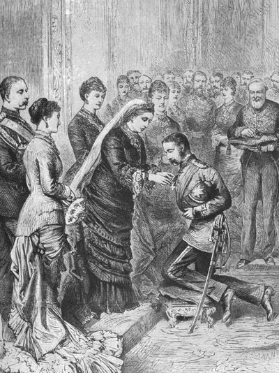 Koningin Victoria decoreert officieren betrokken bij de Afghaanse en Zoeloe-oorlogen...8 december 1879, 1901 door Unbekannt