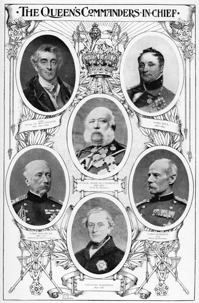 Commandanten van koningin Victoria, 1901 door Unbekannt