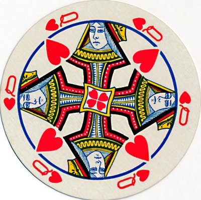 Hartenkoningin, c1929 door Unbekannt