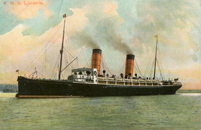 RMS Lucania door Unbekannt