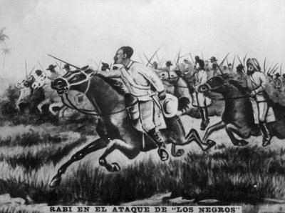 Rabi in de aanval van de zwarten, 1895, 1920s door Unbekannt