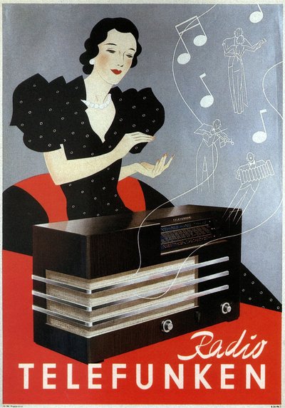 Radio Telefunken, 1935 door Unbekannt