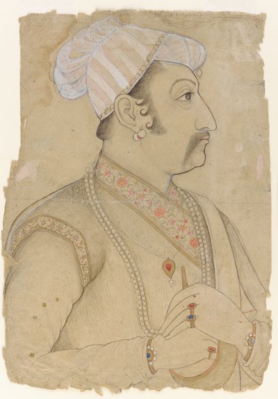 Raja Gaj Singh van Marwar, 17e eeuw door Unbekannt
