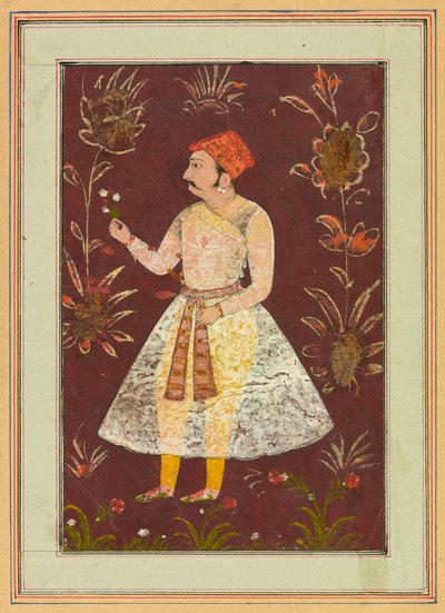 Rajput edelman, ca. 1630-1640 door Unbekannt