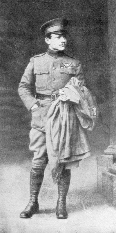 Raoul Lufbery, Frans-Amerikaanse gevechtspiloot en aas van de Eerste Wereldoorlog, 1914-1918 door Unbekannt