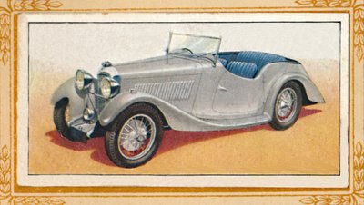 Rapier vierzitter sporttoerwagen, ca. 1936 door Unbekannt