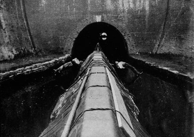 Klaar om een kanaalboot te trekken, Londen, ca. 1890-1903 door Unbekannt