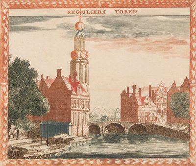 Reguliers Toren, in: Tooneel Der Voornaamste Nederlands Huizen, En Lust Hoven, Naar T Lev... door Unbekannt