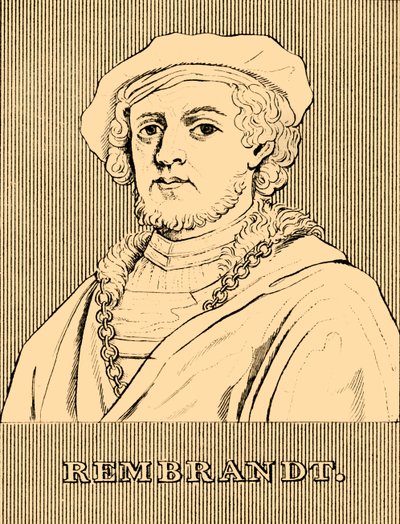 Rembrandt door Unbekannt