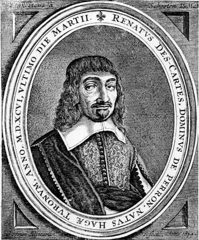 René Descartes, Franse filosoof en wiskundige, 1672 door Unbekannt