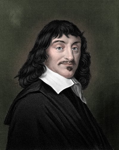 Rene Descartes, Franse filosoof en wiskundige, 1835 door Unbekannt