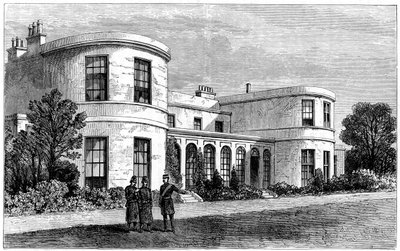 Residentie van de Chief Secretary for Ireland, Phoenix Park, Dublin door Unbekannt
