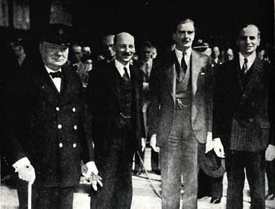 Terugkeer naar Londen vanuit Amerika, 27 juni 1942, 1945 door Unbekannt