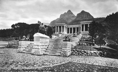 Rhodes Memorial, Groote Schuur, Kaapstad, Zuid-Afrika door Unbekannt