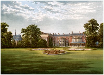 Rhydd Court, Worcestershire, huis van Baronet Lechmere, ca. 1880 door Unbekannt