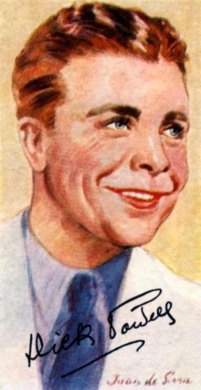 Richard Ewing Dick Powell, Amerikaanse zanger, acteur, producent en regisseur door Unbekannt
