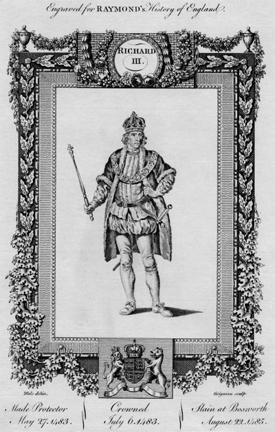 Richard III, ca. 1787 door Unbekannt