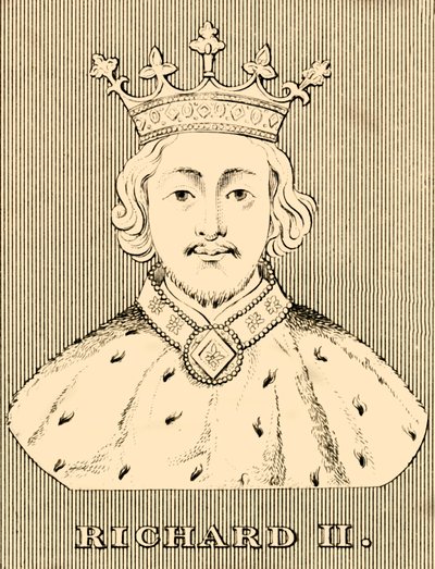 Richard II, 1367-1400, 1830 door Unbekannt