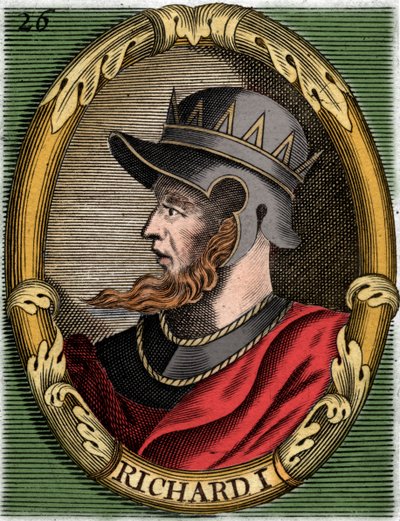 Richard I, Koning van Engeland door Unbekannt