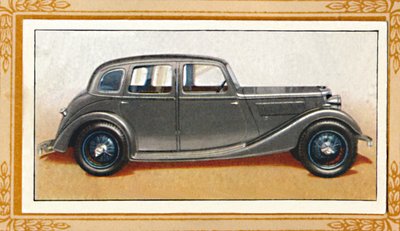 Riley Eight-90 Adelphi Saloon, ca. 1936 door Unbekannt