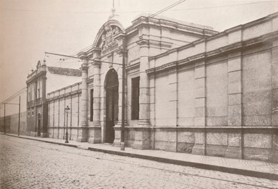 Rio-politie: ingang van het Huis van Correctie, 1914 door Unbekannt