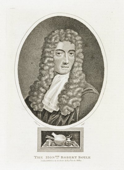 Robert Boyle (1627-1691), Iers natuurkundige en scheikundige door Unbekannt