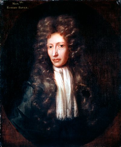 Robert Boyle, Iers geboren chemicus en natuurkundige, ca. 1689-1690 door Unbekannt