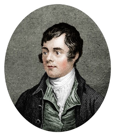 Robert Burns, Schotse dichter, 1877 door Unbekannt