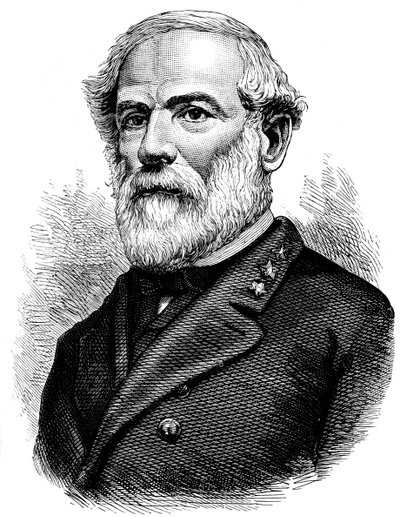 Robert E Lee, Zuidelijke generaal van de Amerikaanse Burgeroorlog door Unbekannt