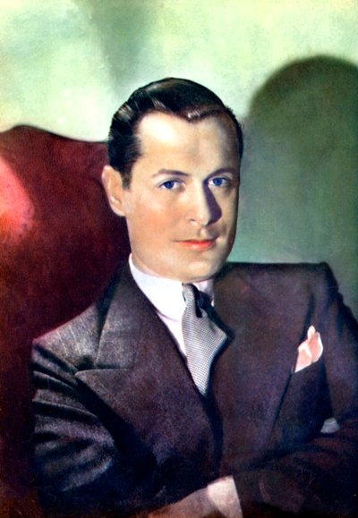 Robert Montgomery, Amerikaanse acteur en filmregisseur, 1934-1935 door Unbekannt