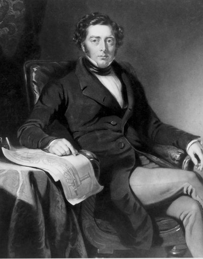 Robert Stephenson, Engelse mechanische en structurele ingenieur door Unbekannt