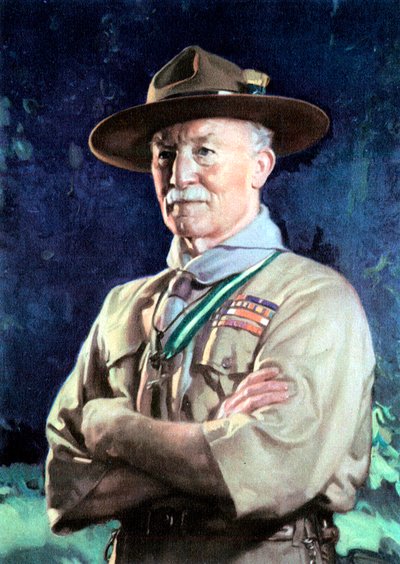 Robert Stephenson Smyth Baden-Powell, 1e burggraaf Baden-Powell, Engelse soldaat door Unbekannt