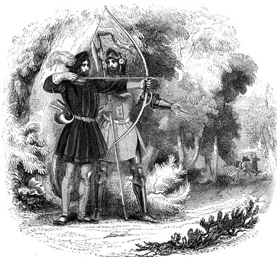 Robin Hood, legendarische Engelse volksheld en kampioen van de armen door Unbekannt