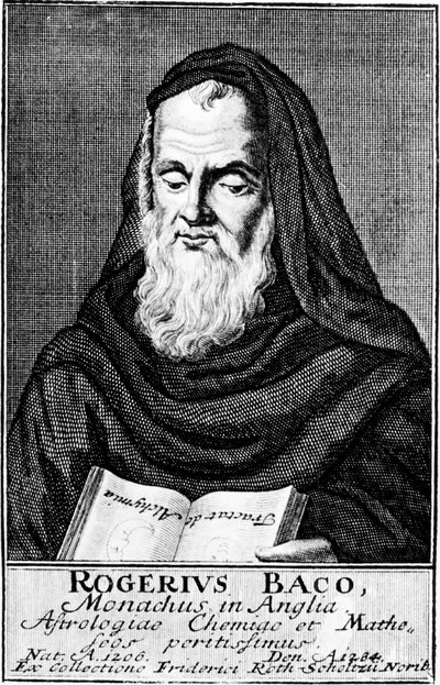 Roger Bacon, Engelse experimentele wetenschapper, filosoof en franciscaner monnik door Unbekannt